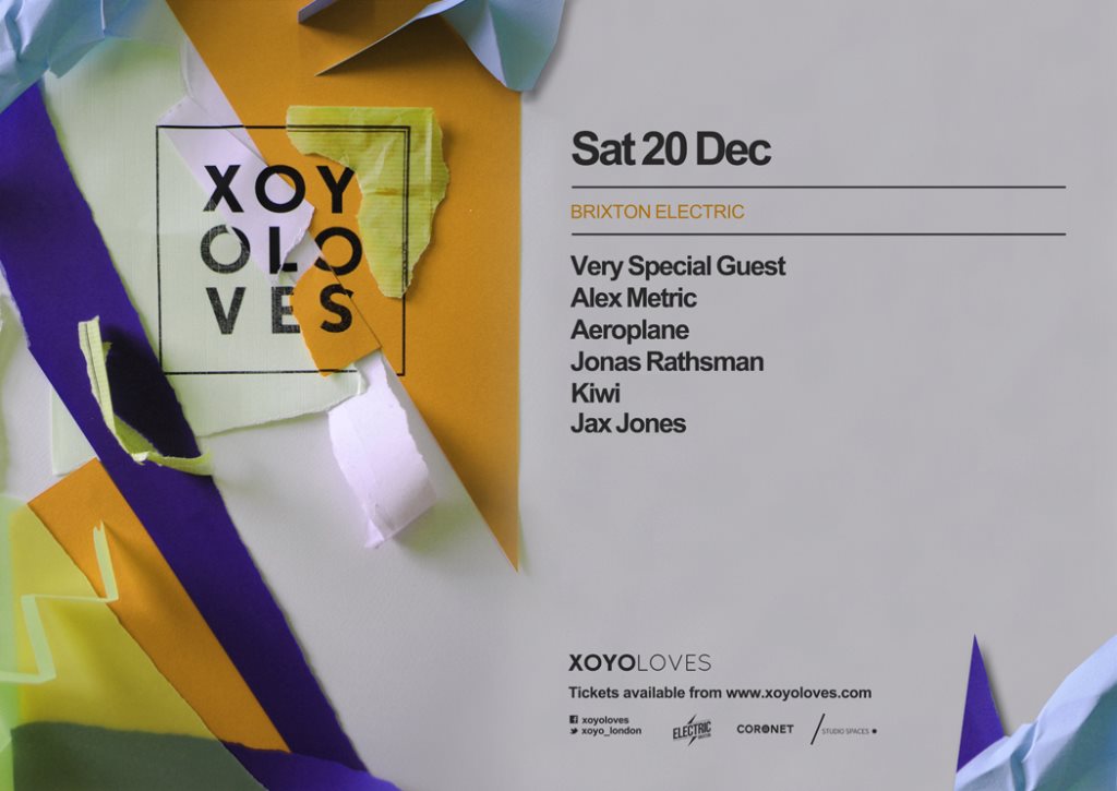 Xoyo Loves: Very Special Guest, Alex Metric, Aeroplane, Jonas Rathsman, Jax Jones & Kiwi