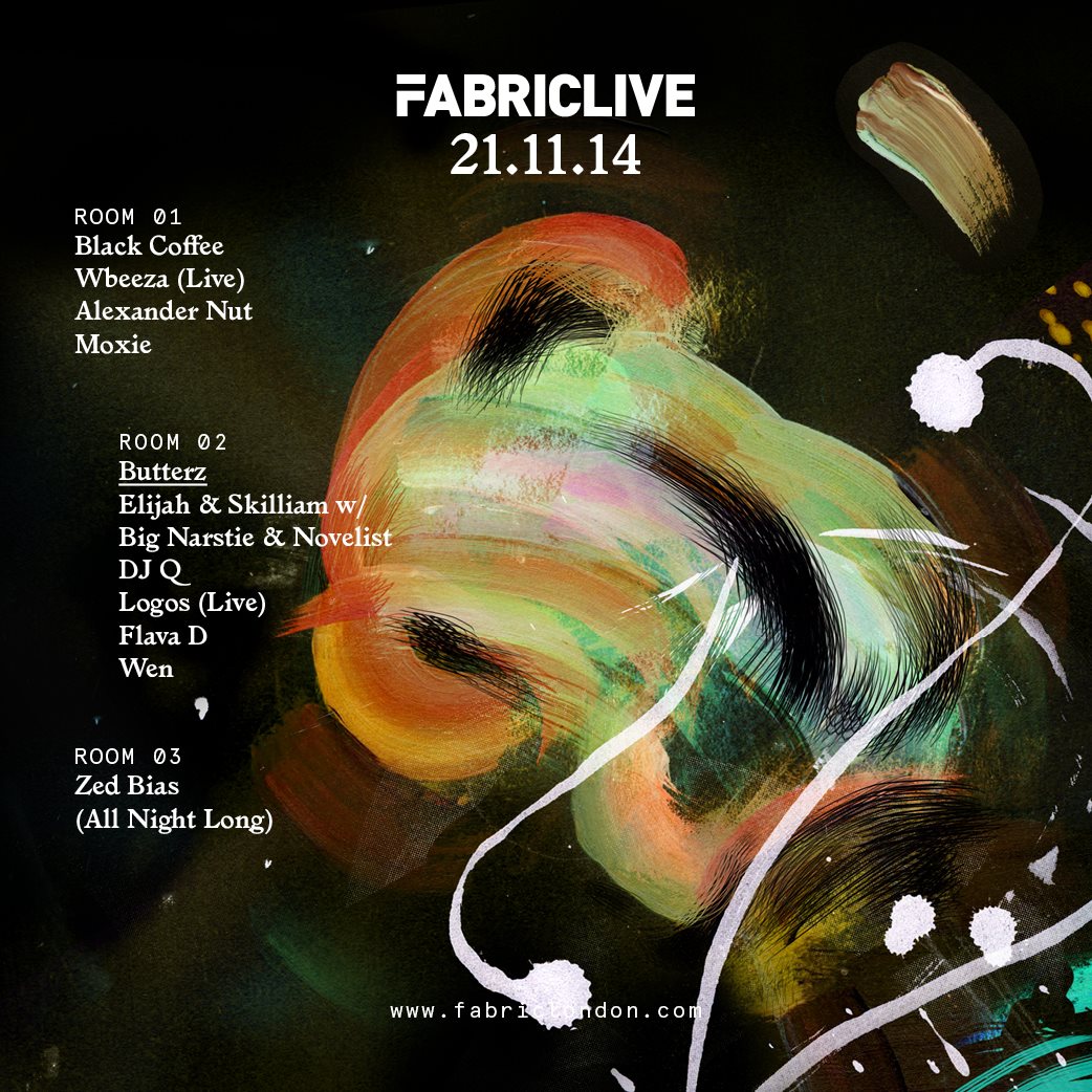 Fabriclive: Black Coffee, Wbeeza, Butterz with Elijah & Skilliam & Zed Bias