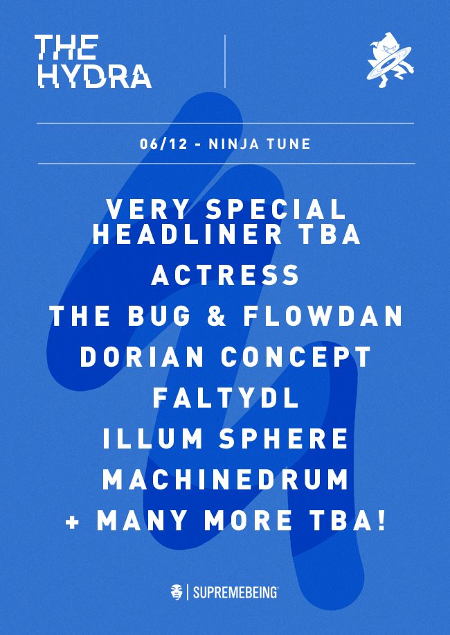 The Hydra: Ninja Tune with Actress, The Bug, Machinedrum