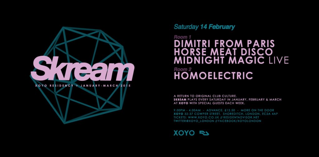 Skream + Dimitri From Paris + Horsemeat Disco @ XOYO