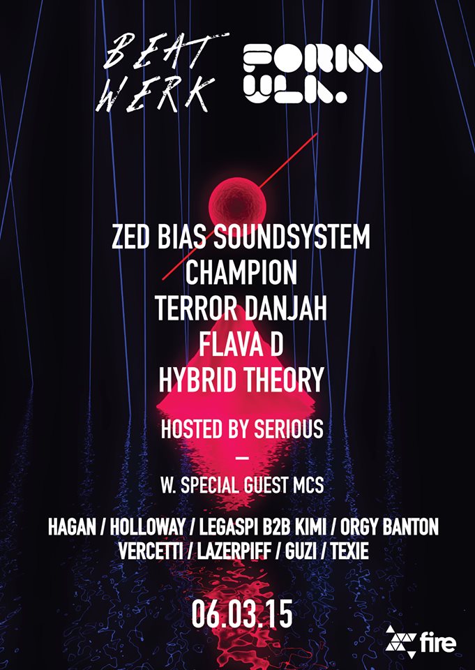 Beat Werk x Formula: Zed Bias Soundsystem, Champion, Terror Danjah, Flava D & Hybrid Theory