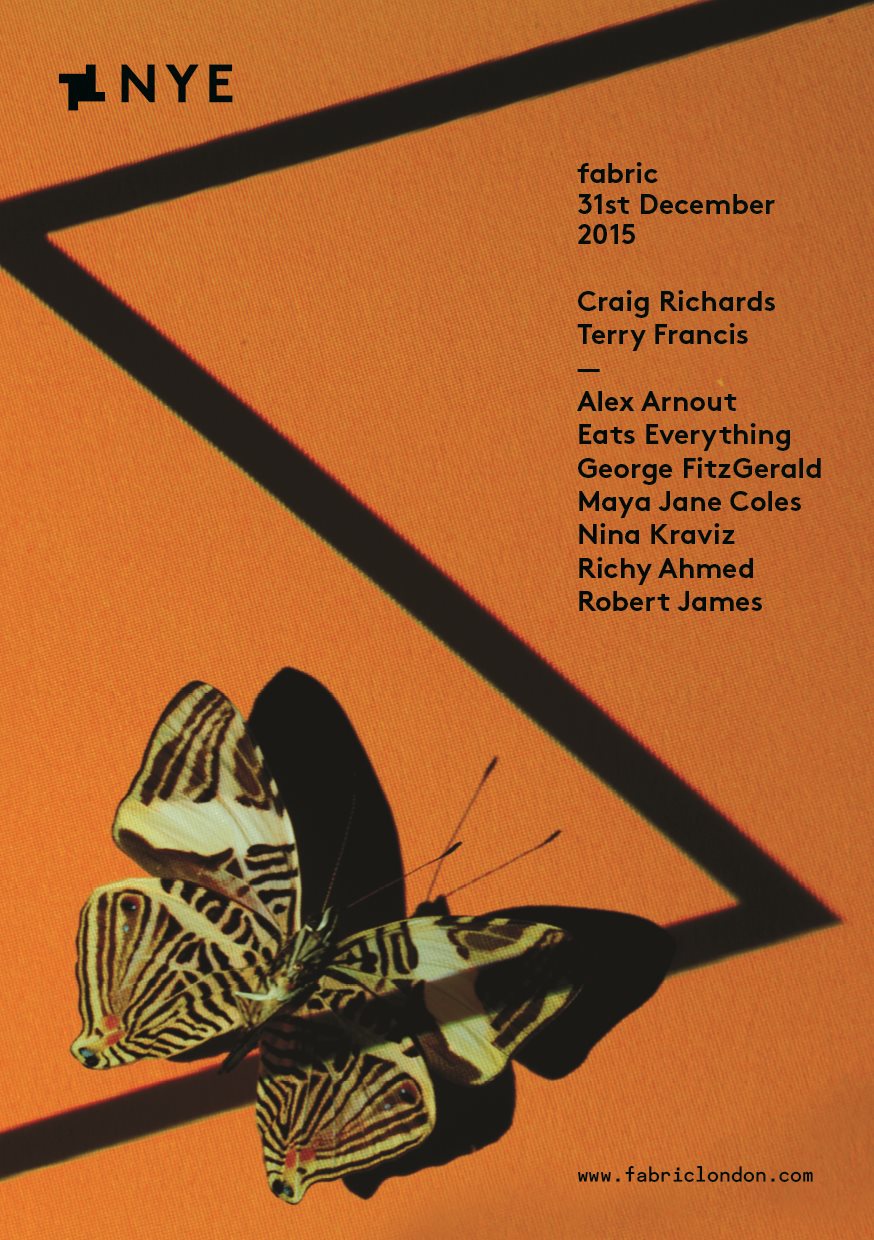 Fabric NYE 2015 with Eats Everything, George Fitzgerald, Maya Jane Coles, Nina Kraviz