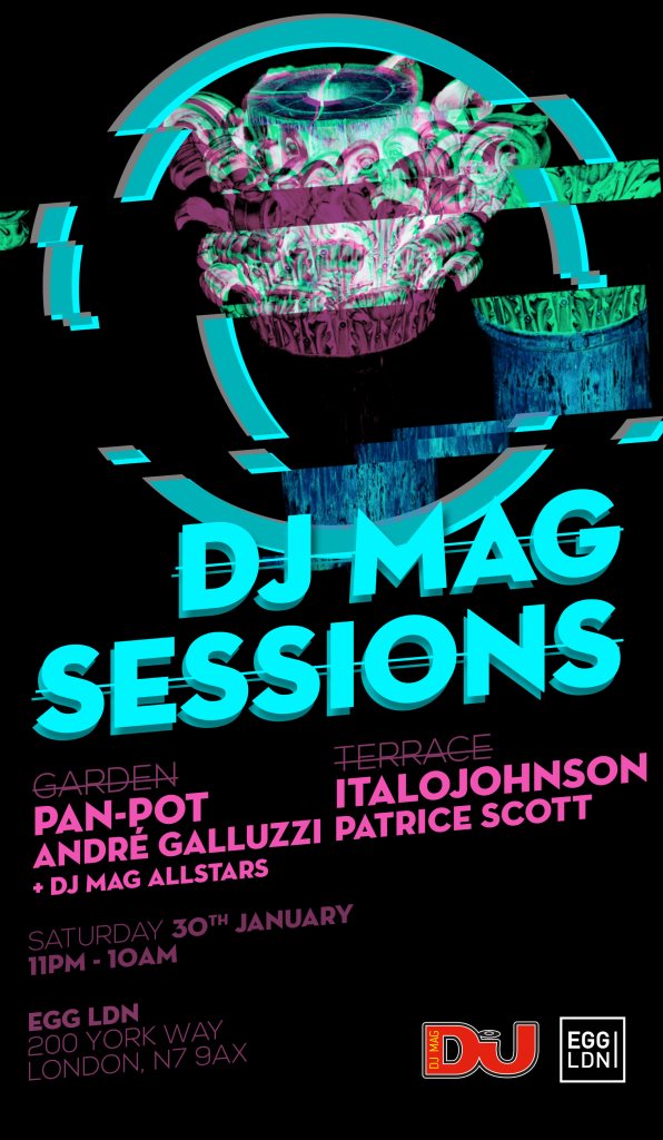 DJ Mag Sessions: Pan-Pot, Italojohnson, Andre Galluzzi, Patrice Scott