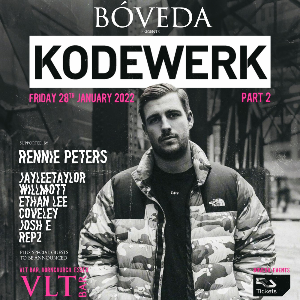 Bóveda presents the Return of Kodewerk Plus Guests